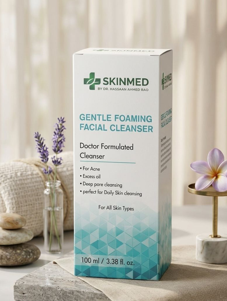 SKINMED Gentle Skin Cleanser | Deep Cleansing Face Wash for Clear & Healthy Skin