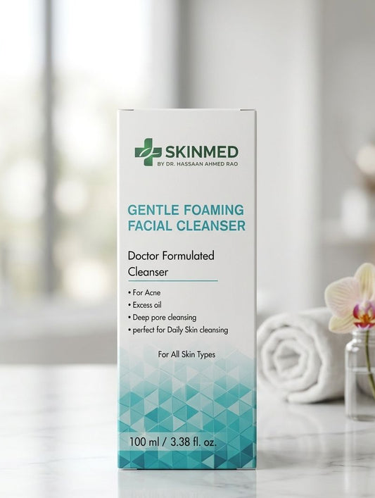 SKINMED Gentle Skin Cleanser | Deep Cleansing Face Wash for Clear & Healthy Skin