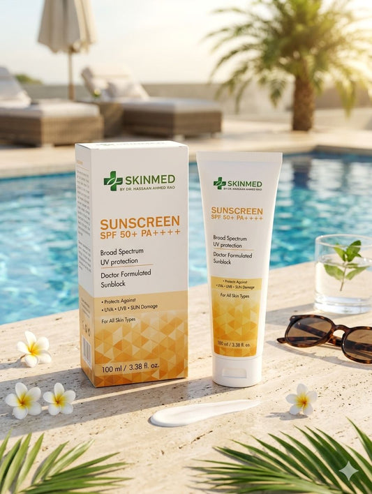 SKINMED Daily Protection Sunscreen SPF 50 PA+++ | Broad Spectrum UV Defense